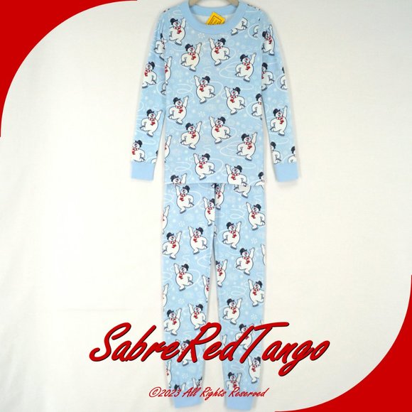 Hanna Andersson Other - NWT Hanna Andersson Warner Brothers Organic Long Johns Frosty Snowman 140 10